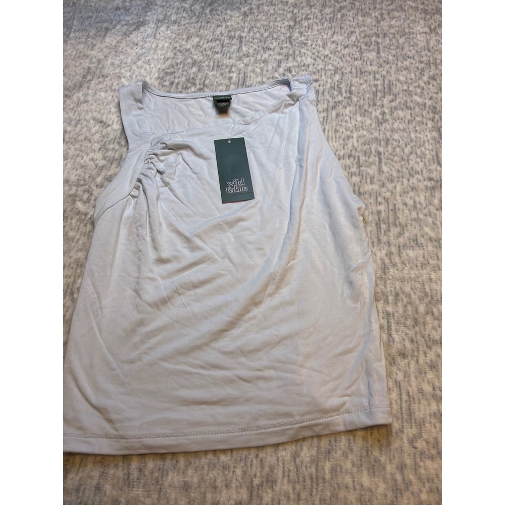 Wild Fable tank top size Small NWT blue/gray color